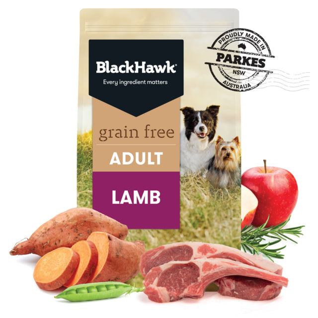 Black Hawk Grain Free Adult Lamb Dry Dog Food, Adult dog food,. Grain Free dog food, Pet Essentials Warehouse
