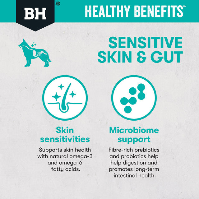 Black Hawk Healthy Benefits Sensitive Skin & Gut Dog Food, pet essentials warehouse