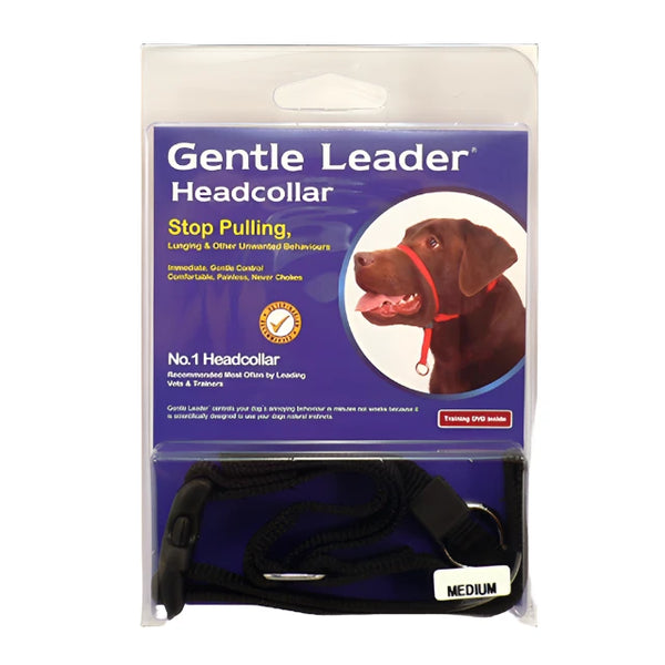 Beau Gentle Leader Head Collar, Stop Pulling, Gentle leader, Headcollar, Medium, Pet Essentials Warehouse