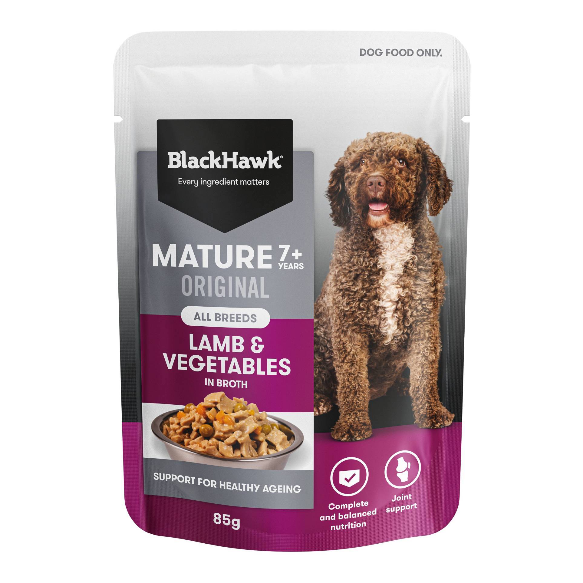 Hawk Select Essentials Black Hawk Mature Adult Dog Lamb And Vegetable Wet Food