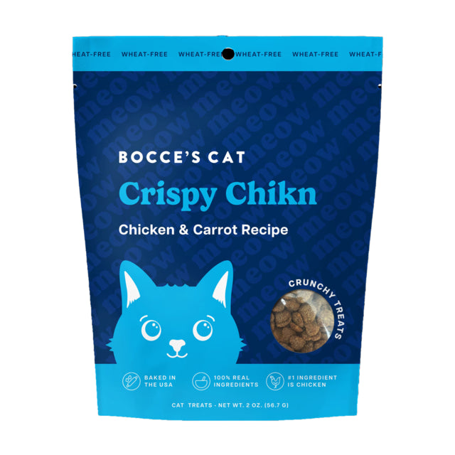 Bocce's Crispy Chikn Cat Treats, Bocces cat treats, Treats for cats, Pet Essentials Warehouse