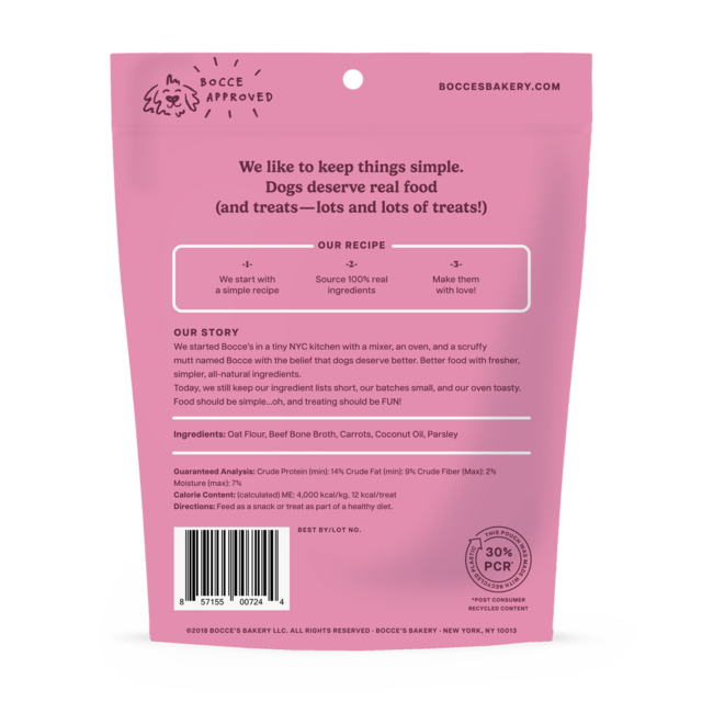 Bocce's Bone Broth Biscuits Dog Treats