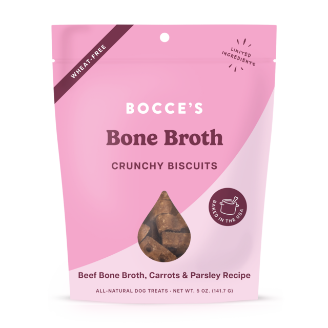 Bocce's Bone Broth Biscuits Dog Treats
