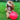 dog playing with a red Company of Animals Boomer Ball Dog Toy