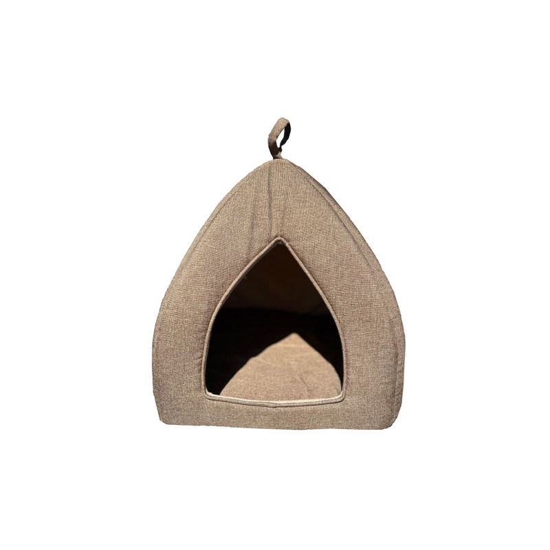 Brooklands Cuddly Cat Cave Brandy Inside, Bedding for cats, cat beds, cave beds, Pet Essentials Warehouse
