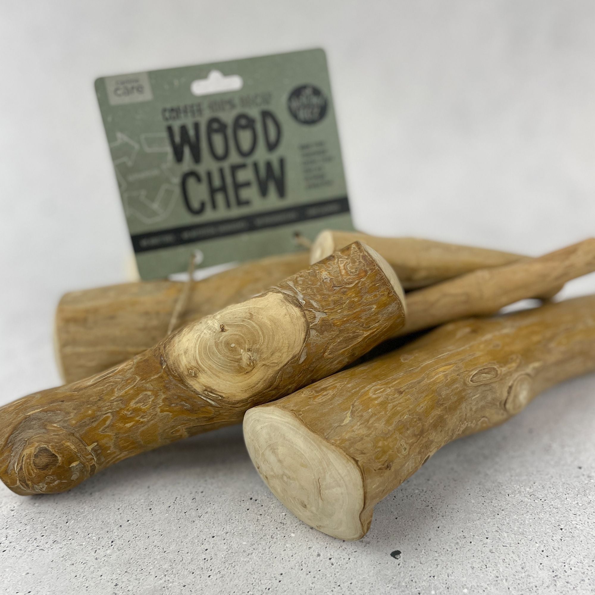 Canine Care Dog Wood Chews, Chews for dogs, Wood chews for puppies, Coffee chews for dogs, Life of riley wood chews, Natural dog chews, pet Essentials Warehouse 