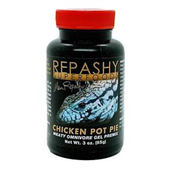 Repashy Chicken Pot Pie, Reptile food, gel premix, Pet Essentials Napier