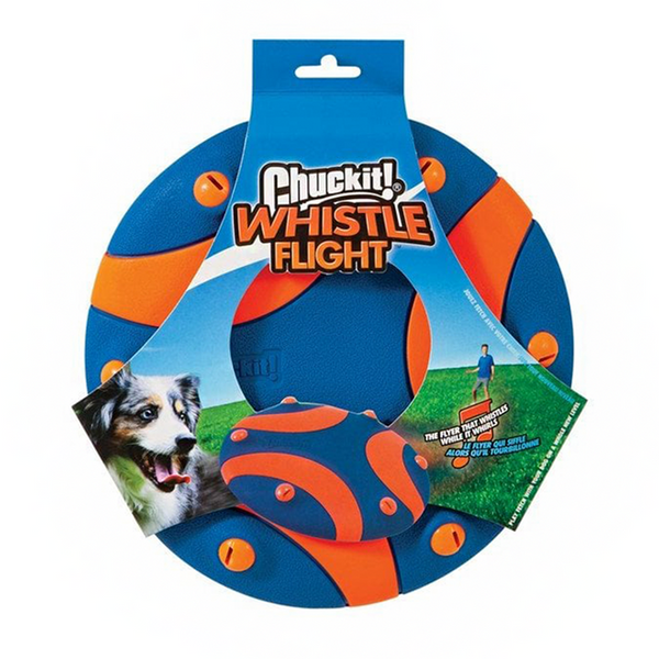 Chuckit! Whistle Flight Dog Toy, Chuckit Frisbee, Pet Essentials Warehouse