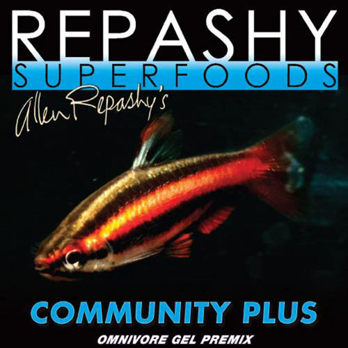 Repashy Community Plus Gel, Community fish gel, Premix, Superfood, Pet Essentials Warehouse, Poster