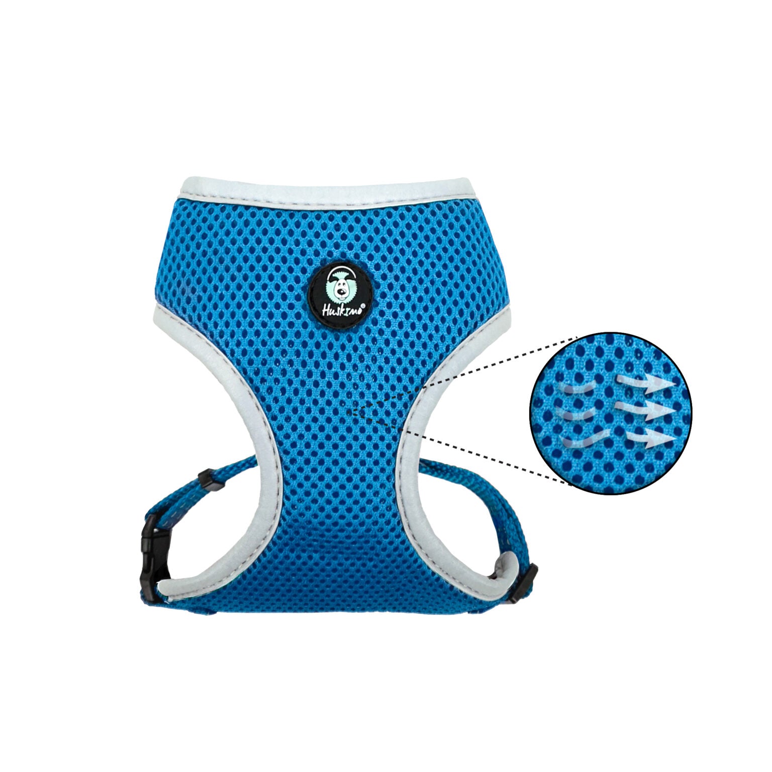 Huskimo Harness Easyfit Bells Beach, Breathable fabrics, Pet Essentials Warehouse
