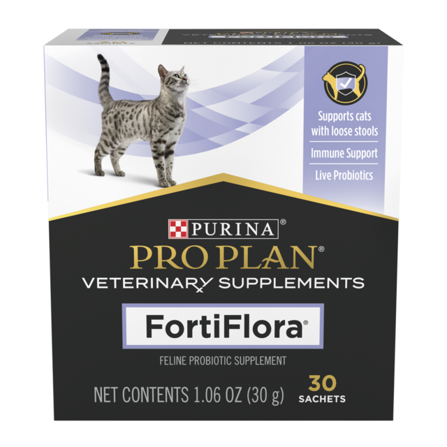 Pro Plan Cat FortiFlora Feline Probiotic Supplement, Proplan for cats, Probiotics for cats, pet Essentials Warehouse