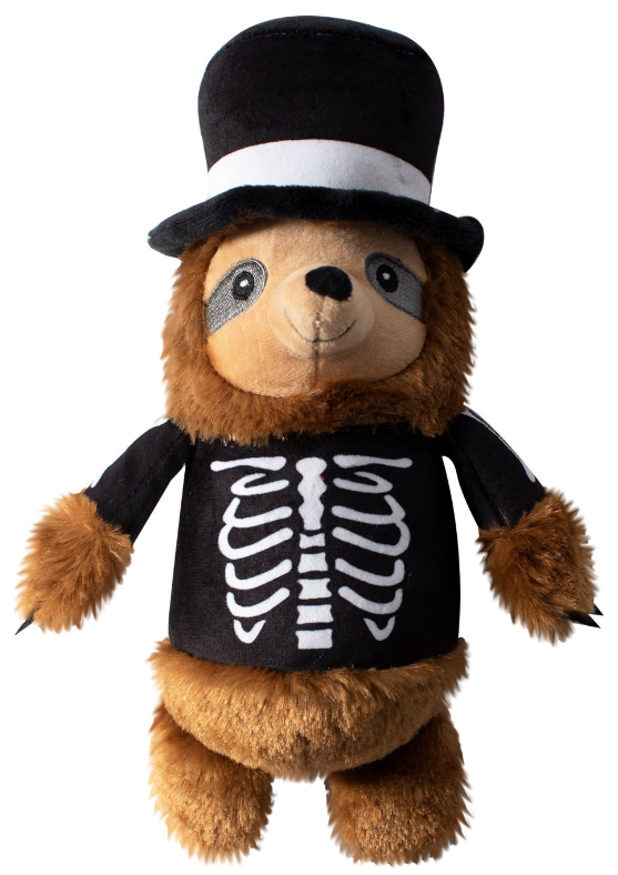 Fringe Studio Halloween Plush Sloth Magician, Sloth dog toy, Puppy toys, plush toys for dogs, Pet Essentials Warehouse