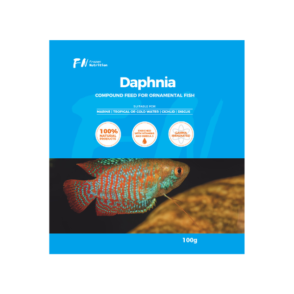 Frozen Nutrition Daphnia Frozen Fish Food Pet Essentials