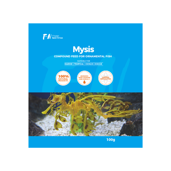 Frozen Nutrition Mysis, Frozen fish food, Mysis for fish, Frozen fish food, Pet Essentials Warehouse