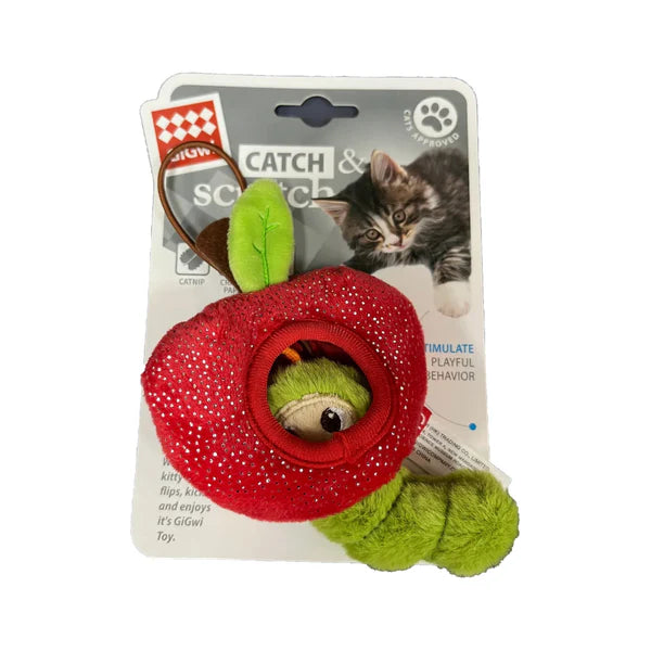 Gigwi Rookie Hunter Cat Toy Caterpillar, Cat toys, toys for cats, catnip cat toys, pet essentials warehouse
