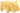 Grunting Latex Pig Dog Toy yellow colour pig on white background