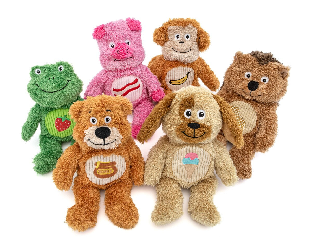 Guru Soft Scents Bear Dog Toy all scented bears, scented dog toys, All scented dog toys, Plush dog dogs, Pet Essentials Warehouse