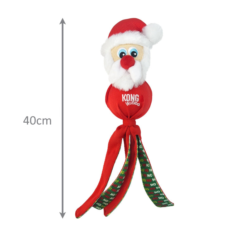Kong Christmas Holiday Wubba Santa dog toy, Pet Essentials Warehouse