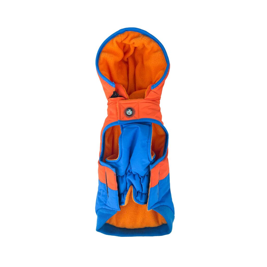 Huskimo Snow Parka Orange Dog Coat, Dog Coat for dogs, Warm jackets for dogs, Weather proof dog jackets, Pet Essentials Warehouse