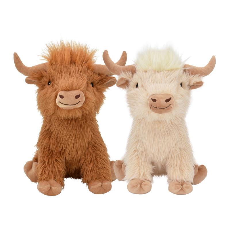 Highland Cow Shaggy Dog Toy, Highland cow dog toys, Cow dog toys, Plush dog toys, Pet Essentials Warehouse
