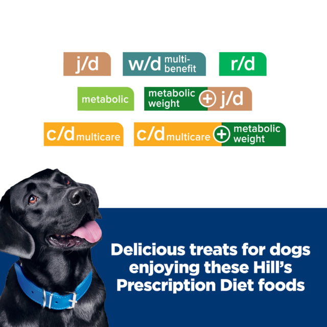 Hill's Prescription Diet Metabolic Weight Management Dog Treats, Poster, Vet Diet, Hills dog food treats, Pet Essentials Warehouse