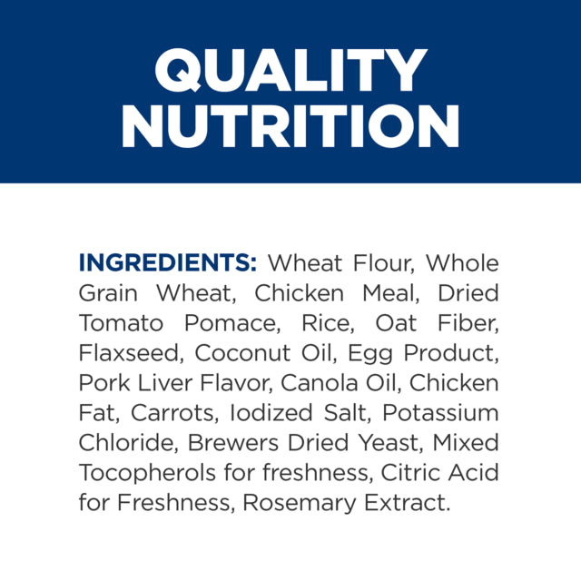Hill's Prescription Diet Metabolic Weight Management Dog Treats, Ingredient list, Pet Essentials Warehouse