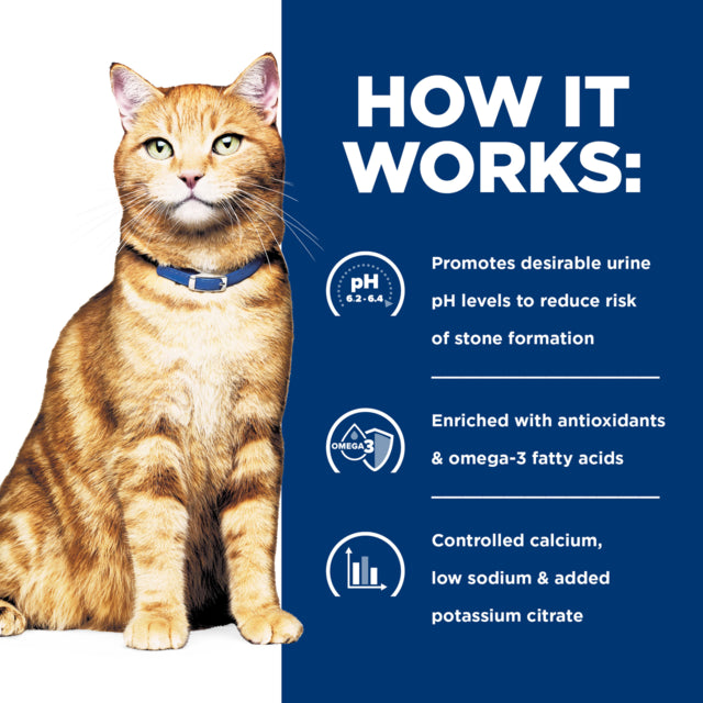 Hill's Prescription Diet c/d Multicare Urinary Care Chicken Dry Cat Food, How it works, Pet Essentials Warehouse