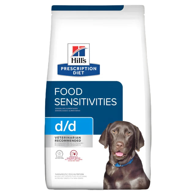 Hill's Prescription Diet d/d Food Sensitivities Dry Dog Food, Venison and potato dog food, Food sensitivities  dog food, Food for dogs, Pet Essentials Warehouse