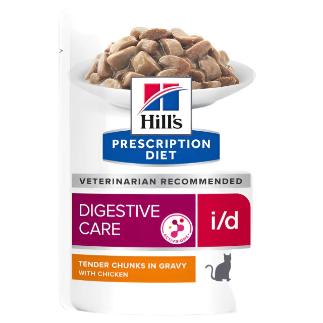 Hill's Prescription Diet i/d Digestive Care Wet Cat Food, Wet cat food, I/D for cats, Prescription diet, Pet Essentials Warehouse