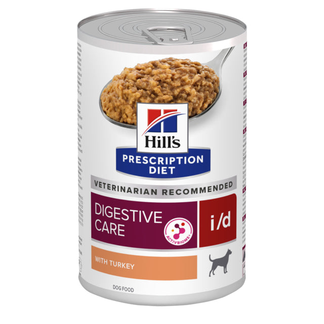 Hill's Prescription Diet i/d Digestive Care with Turkey Canned Wet Dog Food, hills vet diet, Vet Diet for dogs, Pet Essentials Warehouse