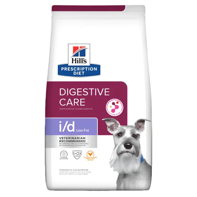 Hill's Prescription Diet i/d Low Fat Digestive Care Dry Dog Food, Digestive care dog food, I/D dog food, hills prescription diet, Low Fat, Pet Essentials Warehouse