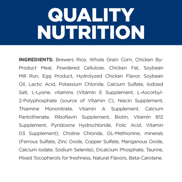 Hill's Prescription Diet t/d Small Bites Dental Care Dry Dog Food, Ingredient list, Hills do food, pet Essentials Warehouse
