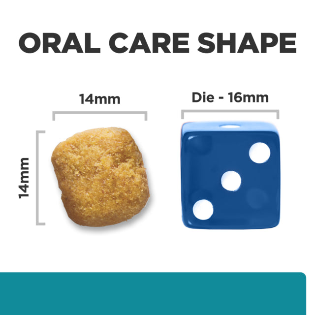 Hill's Prescription Diet t/d Small Bites Dental Care Dry Dog Food, Kibble shape, Hills dog food, Pet Essentials Warehouse