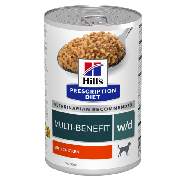Hill's Prescription Diet w/d Multi-Benefit Canned Dog Food, Hills dog food, Multi benefits for dogs, w/d hills dog food, Hills, Pet Essentials Warehouse