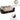 Its Bed Time Plush Dozer Bed Brown with plush fabric and raised sides on a white background
