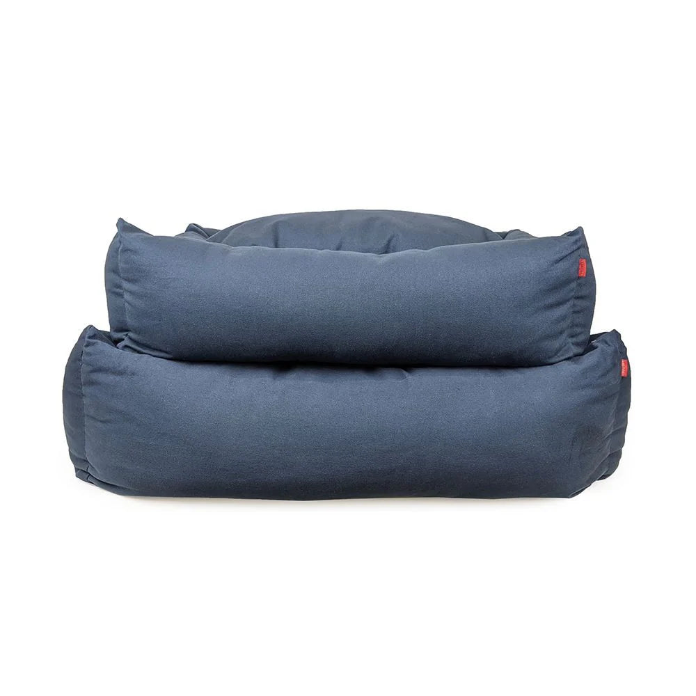 Its Bed Time Sofa Canvas Navy, beds for dogs, dog beds, summer dog beds, pet Essentials Warehouse