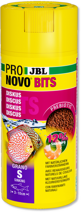 JBL ProNovo Bits Grano Fish Food, jbl fish food, fish food, food for discus, pallets for fish, tropical fish food, pet essentials warehouse