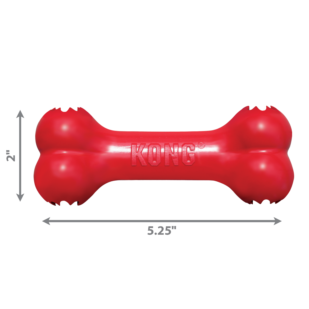 Kong Goodie Bone Classic medium size dimension, pet essentials warehouse