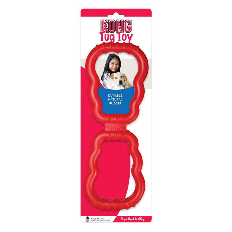 Kong Tug Dog Toy in packaging, pet essentials warehouse