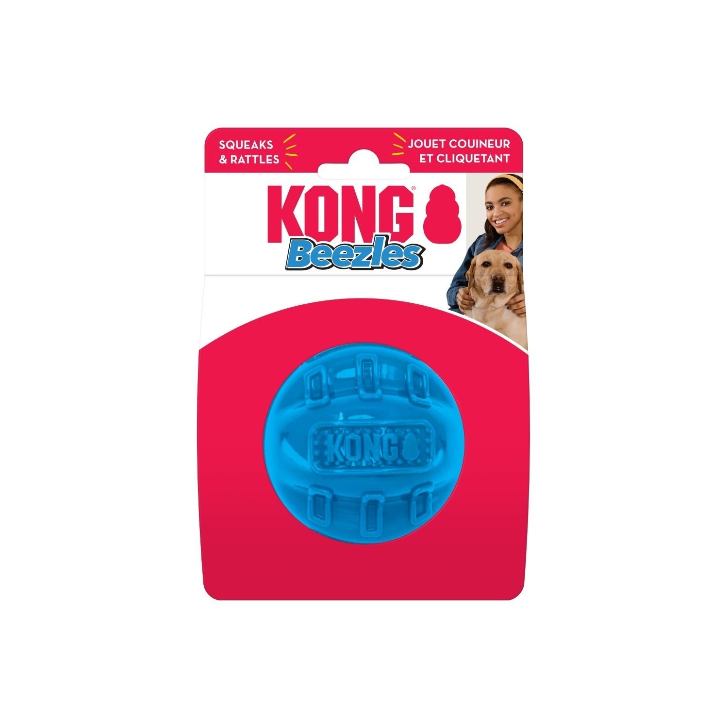 Kong Beezles Ball Dog Toy Kong Ball Toys Pet Essentials Warehouse