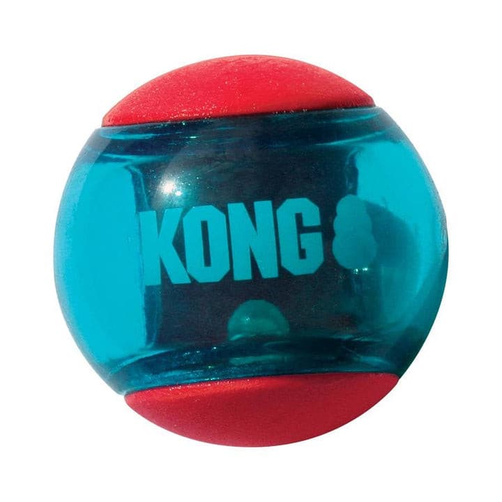 Kong Squeezz Action Ball Small single Dog Toy, Pet Essentials Warehouse