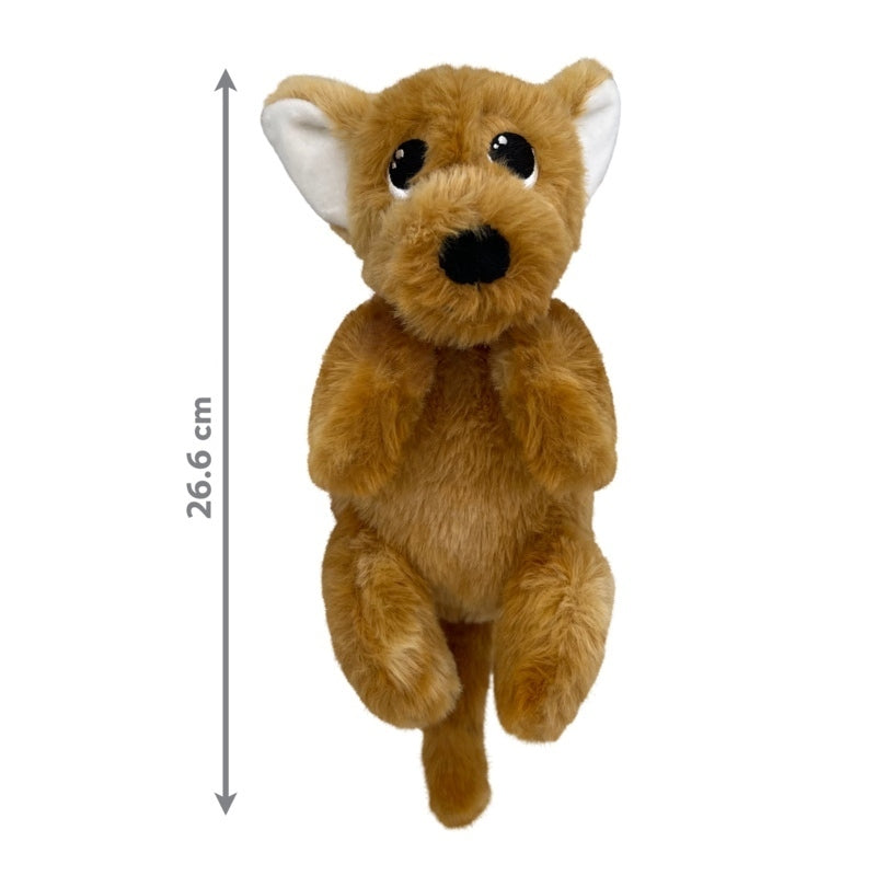 Kong Comfort Pups Peanut Dog Toy size guide, pet essentials warehouse
