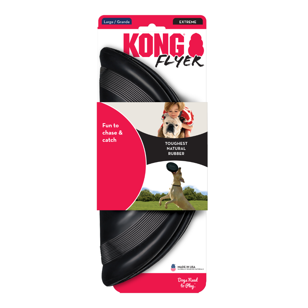 Kong Flyer Frisbee Extreme large in packaging, pet essentials warehouse