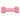 Kong Puppy Goodie Bone Dog Toy Pink bone-shaped KONG dog toy on a white background