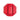Kong Stuff A Ball in red colour on white background