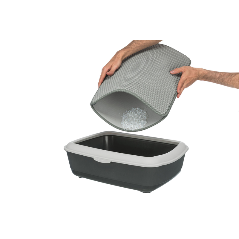 Litter Tray Sieve Mat, helps keep litter in tray, litter tray clean up, Pet Essentials Warehouse