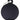 My Family Basic Circle Black Tag, My Family,  ID Tag,  Pet Essentials Warehouse.
