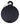 My Family Basic Circle Black Tag, My Family,  ID Tag,  Pet Essentials Warehouse.