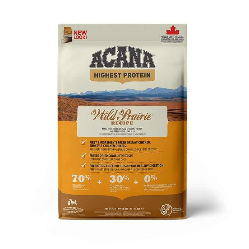 Acana Regionals Wild Prairie 6kg, pet essentials warehouse