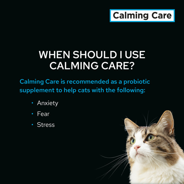 PRO PLAN Veterinary Diet Calming Care Feline Probiotic Supplement, Why to use calming proplan, Pet Essentials Warehouse